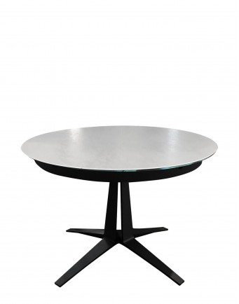 Стол раскладной Link (черный/серый) 120/180см